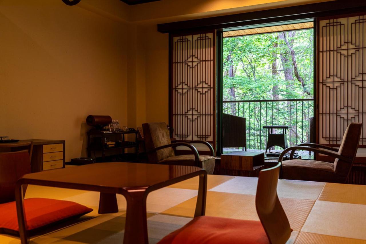 Ancient Hotel Asama Каруидзава Екстериор снимка